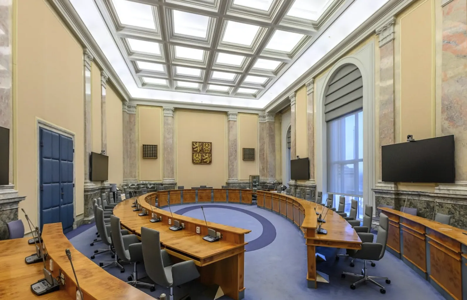 Strakova akademie - sídlo vlády ČR a Úřadu vlády ČR, Praha (2018)